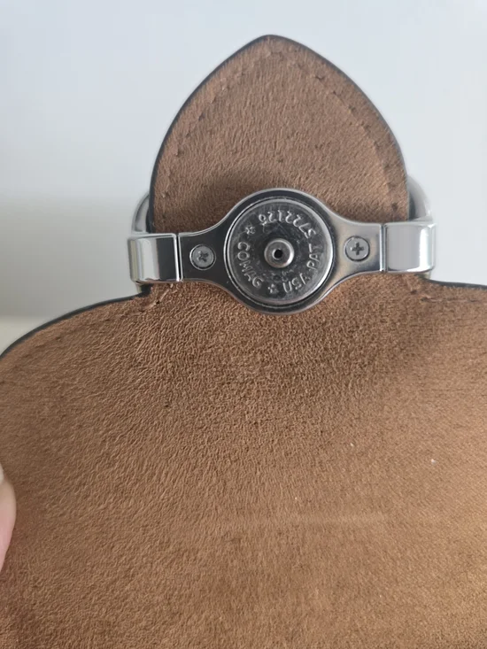 Coach Morgan Card Case on a Chain -  "Bright Yellow" or "Citrine" - Picture 5 of 11